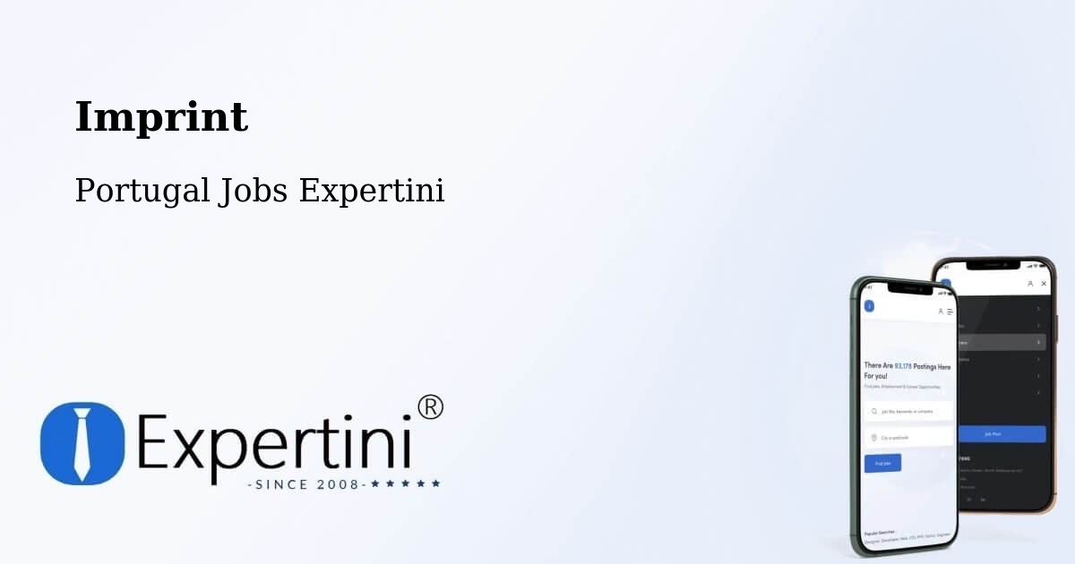 Imprint – Fátima - Portugal Jobs Expertini
